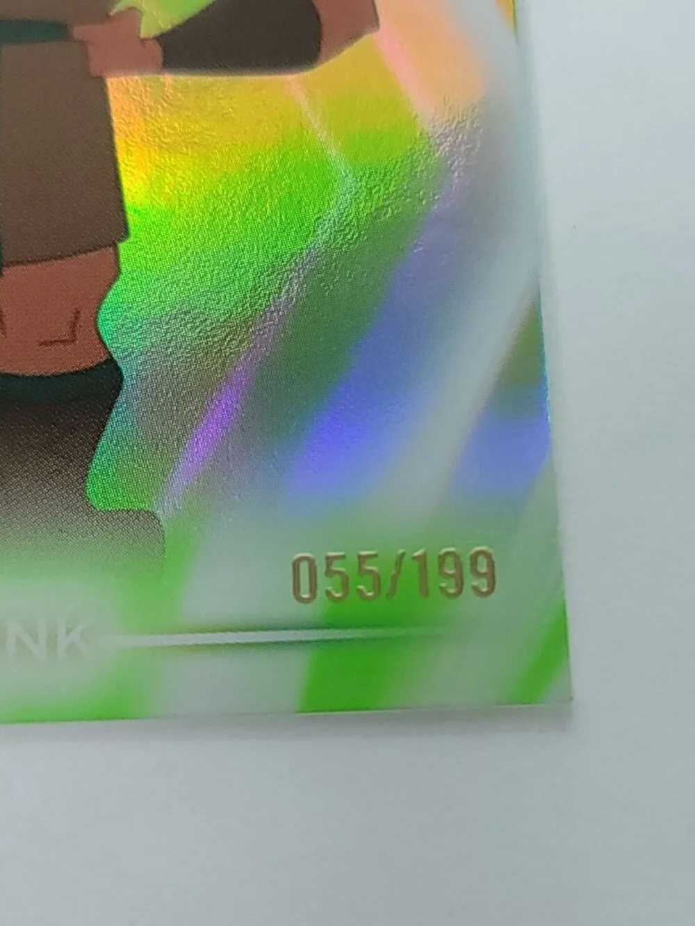 Kronk Topps 2026 Disney Neon Holo Parallel Refractor Limited 055/199 - Picture 2 of 4